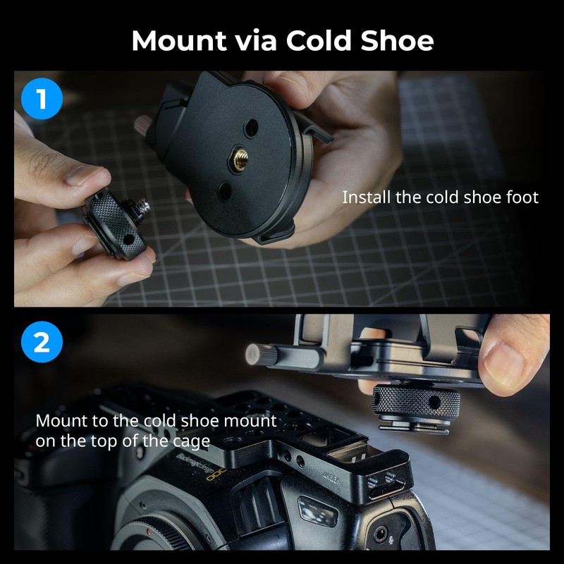 SMALLRIG Universal Mounting Clamp for External SSD 5196
