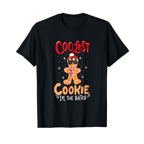 Coolest Cookie In The Batch Dabbing Gingerbread Man Costume T-Shirt