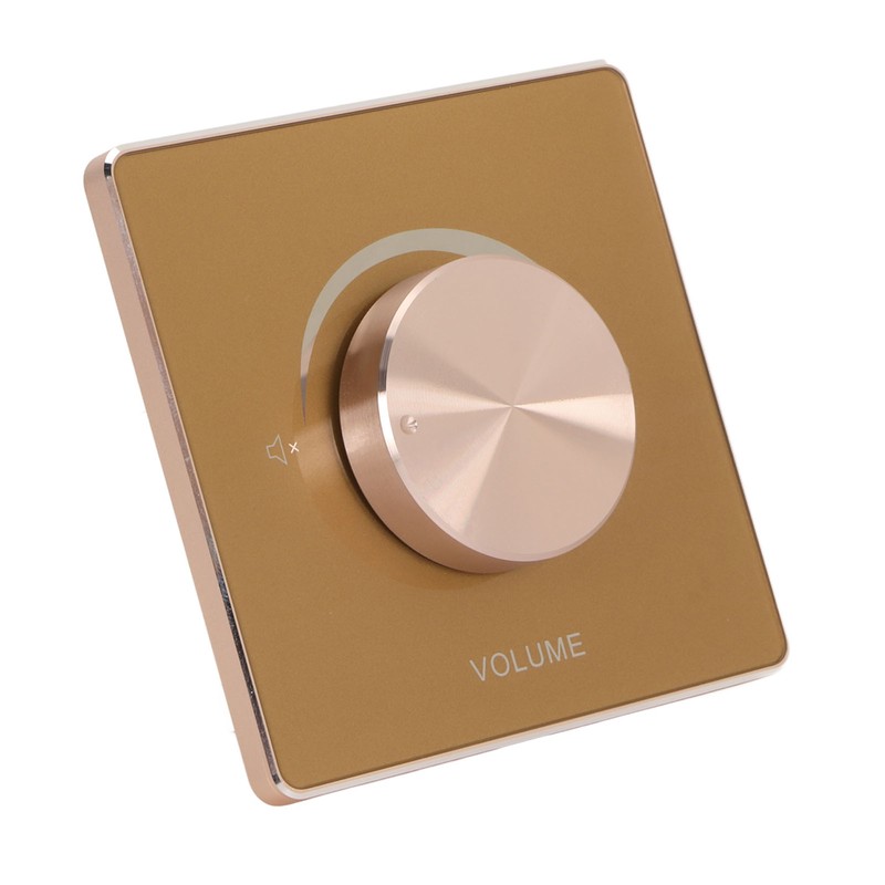 50W Volume Controller Knob Aluminum Alloy Frame 5 Position Constant