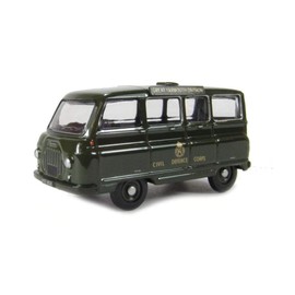 Oxford Diecast 76JM021 Civil Defence Morris J2 Minibus