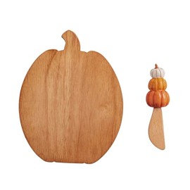 Mud Pie Thanksgiving Pumpkin Board Set & Pumpkin Spreader