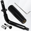 Hiorucet SRV7093-024D Threaded Door Handle Assembly for PelPro Stoves PP60
