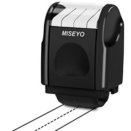 Miseyo Dashed Handwriting Lines Practice Roller Stamp (Black)