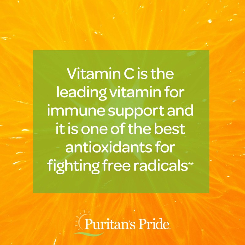 Puritans Pride Puritan's Vitamin C 1000mg with Bioflavonoids Rose Hips