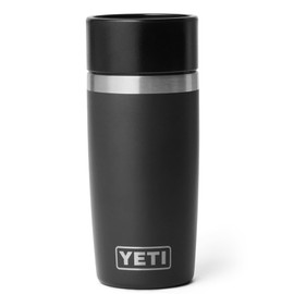 YETI Rambler Travel Bottle, Vacuum Insulated Stainless Steel Bottle with Leakproof Hotshot Commuter Cap, Black, 12 oz (354 ml)