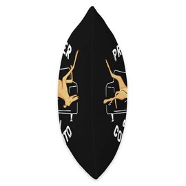 Greyhound Rescue Shirt & Gifts Greyhound Rescue - Proud Owner 45MPH Couch Potato Throw Pillow, 18x18, Multicolor