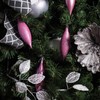 Vickerman Pink Drop Ornament