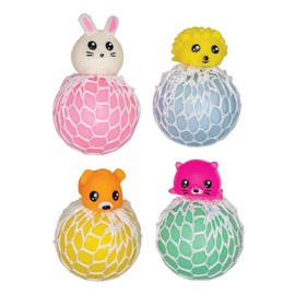 Raymond Geddes Animal Mesh Stress Balls (Pack of 24)