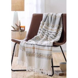 Vianney Frazada Tejida Mumbai De 90cm X 1.50 Metros Vianney