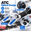 4-in-1 Automotive Antifreeze Refractometer for Car Fluid Testing – ATC