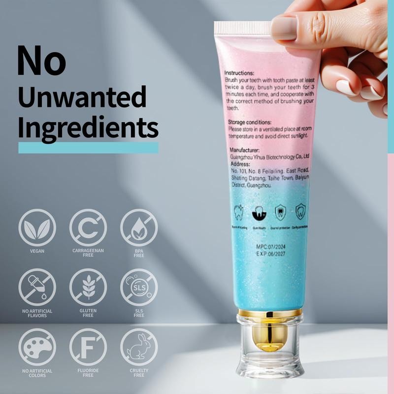 【Triple Whitening】NiacinamideWhitening Toothpaste Mint Oral-max Remove dental stains and plaque