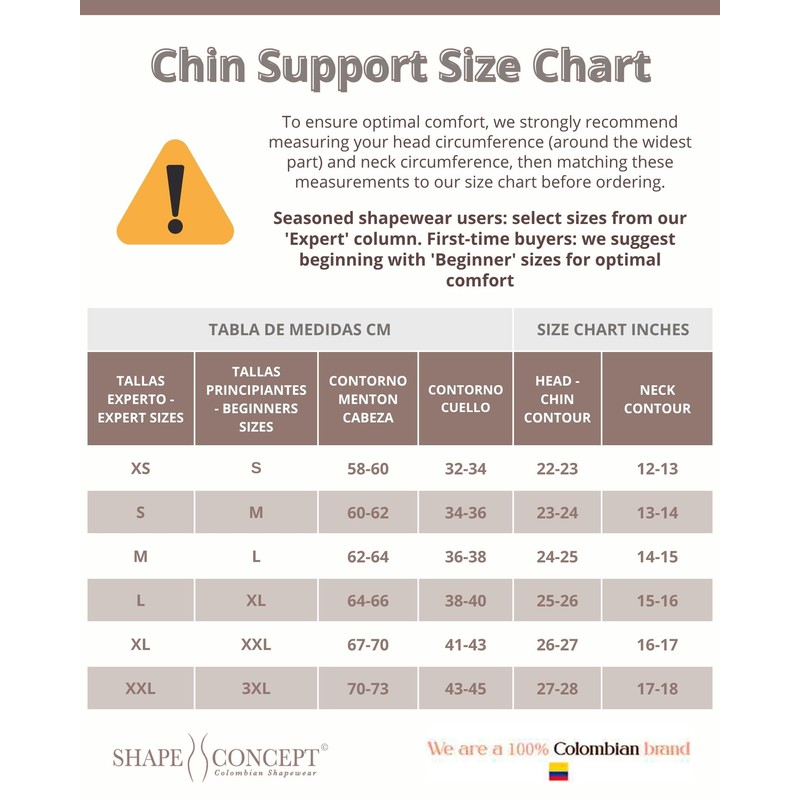 SHAPE CONCEPT Chin Strap for Sleeping 317 Medium Compression Double
