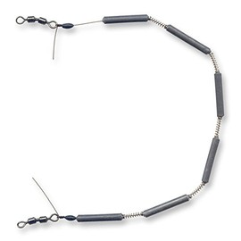 TFT Tremarella Bleifederkette - Federkette zum Forellenangeln, Blei Federkette zum Angeln auf Forelle, Tremarellaangeln, Gewicht:6.5g
