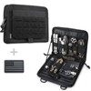 WYNEX Tactical Folding Admin Pouch, Molle Tool Bag of Laser-Cut