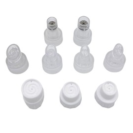Hydro Dermabration Aqua Peel Water Scrub Tips Head Peeling Facial Care Skin Cleaning Tool Spare Parts 9 Pieces / 하이드로 더마브레이션 아쿠아 필 워터 스크럽 팁 헤드 필링 페이셜 케어 스킨 클리닝 도구 예비 부품 9가지