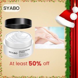 SYABO Moisturizing Cream, Body and Face Moisturizer for Dry Skin, Body Cream with Hyaluronic Acid,  7.05 oz Body Care Lotions - Volume: 1 count
