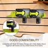 LIZEWEI 2 Pcs Metal Ry-obi 18V Battery Holder/Battery Wall Mount