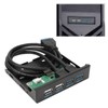 3.5 Inch Front Panel USB3.0 Hub High Speed 4 Port