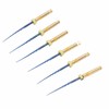 6pcs F1 Endodontic Canal Files Stretchy Metal Portable Rustproof Endodontic