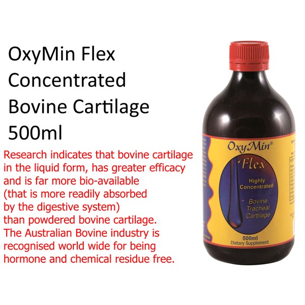 OXYMIN Flex ( Highly Concentrated Bovine Tracheal Cartilage ) 500ml
