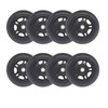 Fichanko Inline Skate Wheels, 72mm 76mm 80mm, 8 Pack with