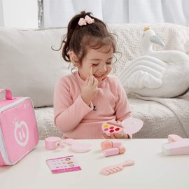 Classic World CL54402 Classic World Makeup Set, Wooden Toy, 3 Years Old, Makeup Set, Pretend Play, Makeup, Present