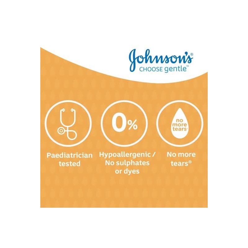Johnsons Baby Shampoo +50%