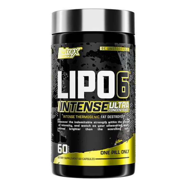 Quemador De Grasa Nutrex Lipo 6 Black Intense Ultra Concentrado