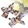 4PCS PU Leather Camouflage Waterproof Thicken Lining Golf Putter Head