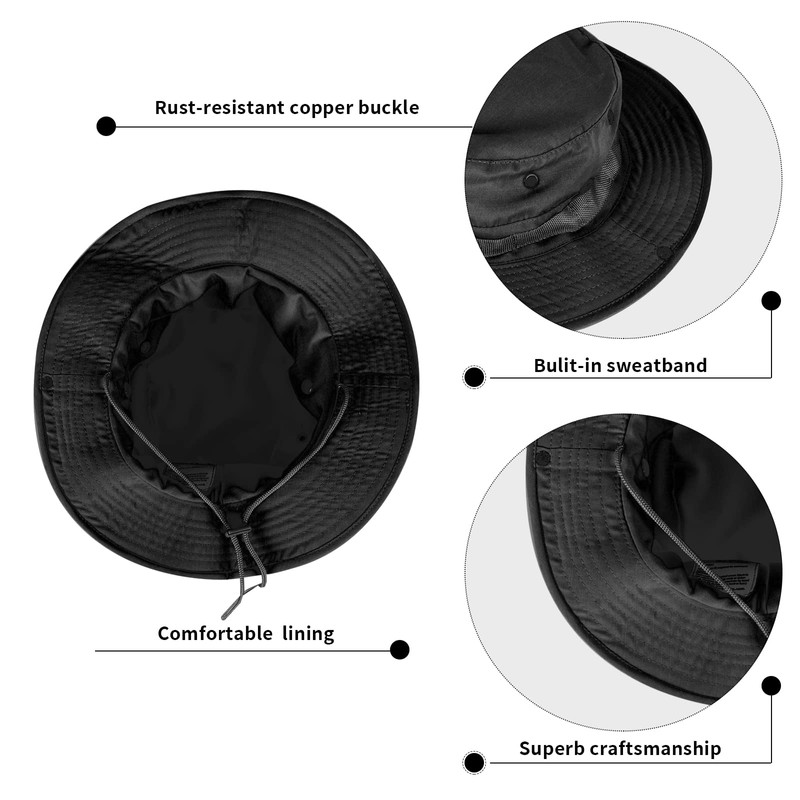 Sun Hats for Men Women Bucket Hat UPF 50+ Boonie