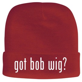 got bob Wig? - Men's Soft & Comfortable Beanie Hat Cap, Red, One Size