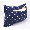 Lavender Blossom Scented Pillow 30 x 20 cm Stars Blue