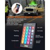 LUMENIX LED Roof Top Strobe Beacon Light Bar Rooftop Security
