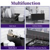Aonee Dish Drying Rack, Extendable Dish Rack, Multifunctional Dish Rack