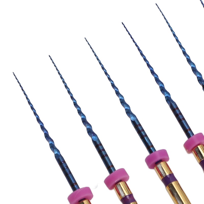 6pcs S1 Endodontic File Set Elastic Big Tapered Metal Endo