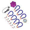 Helping Hand Soldering Station with 6 Flexible Arms USB Fan