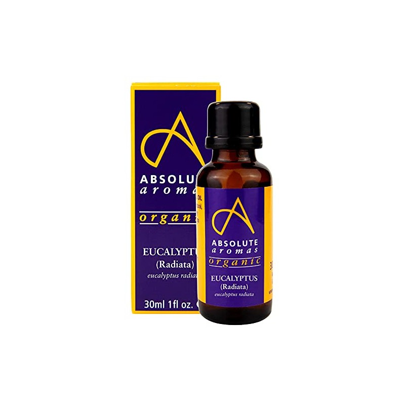 Absolute Aromas Organic Eucalyptus Globulus Essential Oil 30ml - 100%