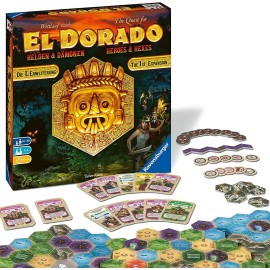 Ravensburger The Quest for El Dorado Heroes & Hexes Expansion_Bran