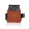 LAUTUS Top/Full Grain Leather Tool Pouch Bag | Electrician/Contractor, Electric
