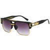 Allt Square Aviator Large Fashion Sunglasses For Men Women Goggle