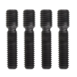 ECSiNG Set of 4 M6 to M7 Exhaust Stud Bolts 30 mm Length for Scooter Motorcycle