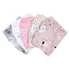 TupTam unisex, long-sleeved, wrap bodysuit, set of 5 - Girls