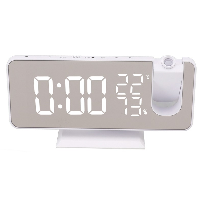FM Radio LED Digital Smart Alarm Clock LED Digital Projection