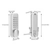 Keyless Keypad Door Auto Lock, Keyless Mechanical Combination Door Lock,