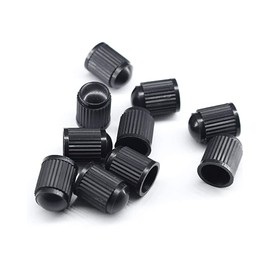 Itisyou Bicycle Tube Cap Tire Valve Cap Car Tire Air Valve Cap Black Bubble Cap Pack of 10