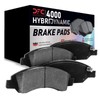 Dynamic Friction Company Front 4000 HybriDynamic Brake Pads and Hardware