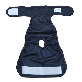 Washable Female Dog Diapers(7 Pack), Premium Comfort Reusable Doggy Diapers, for Female Dog in Period Heat (Style A, L)