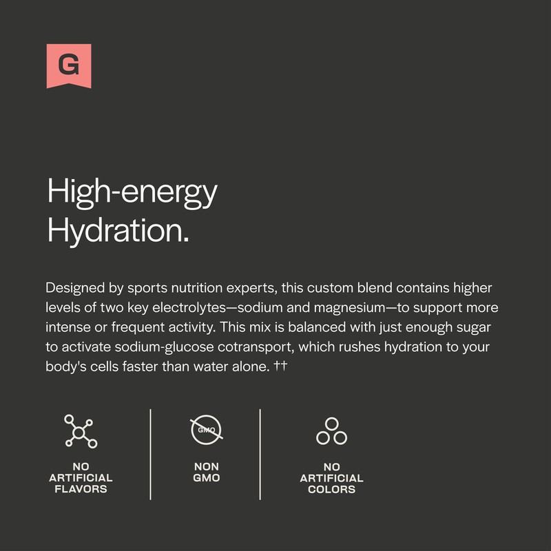 Gainful Hydration + Caffeine Powder Packets with Key Electrolytes Magnesium
