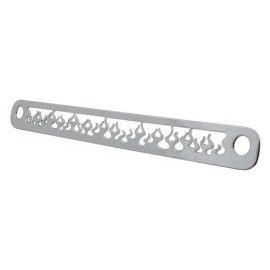 1clickautoacc For 1994-1998 Chevy GMC 1500 2500 3500 Chrome Flame 3rd Brake Light Cover