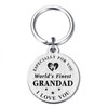 Levole Grandad Gifts Grandad Keychain - Father's Day Gifts for